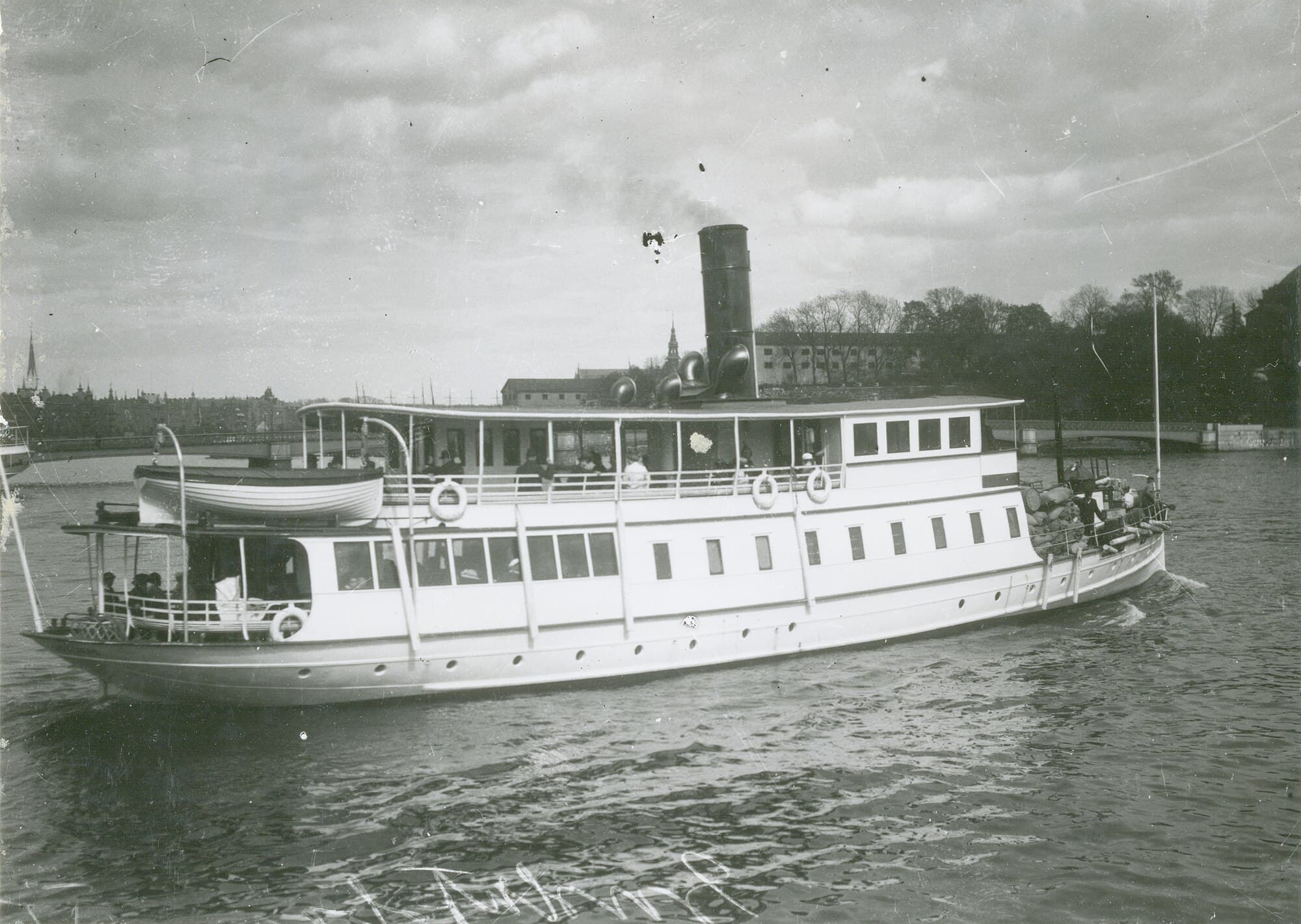 Ångfartyget Gustafsberg V, 1912